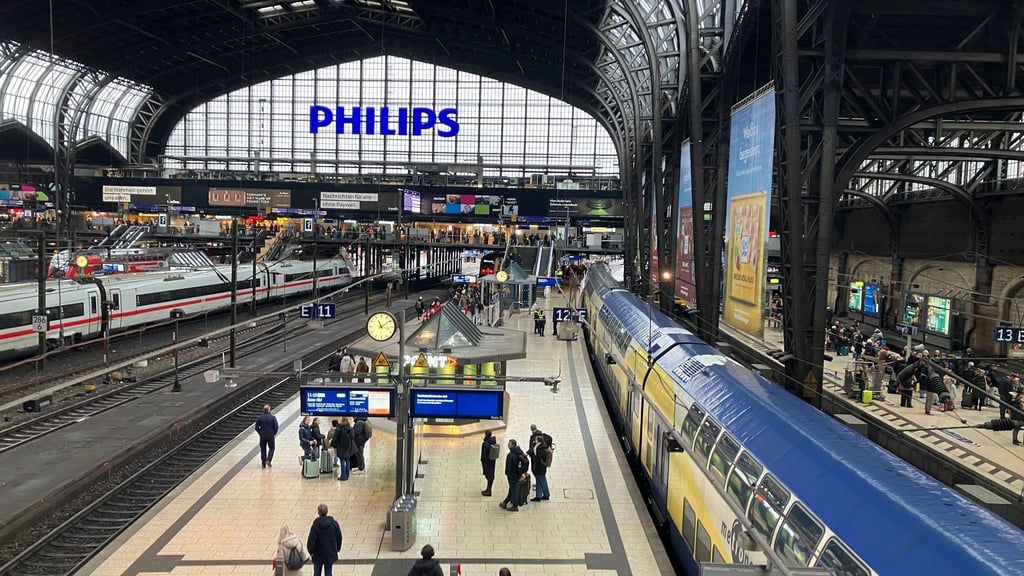 Die Züge des Metronum fuhren zwischenzeitlich nicht vom und zum Hamburger Hauptbahnhof.