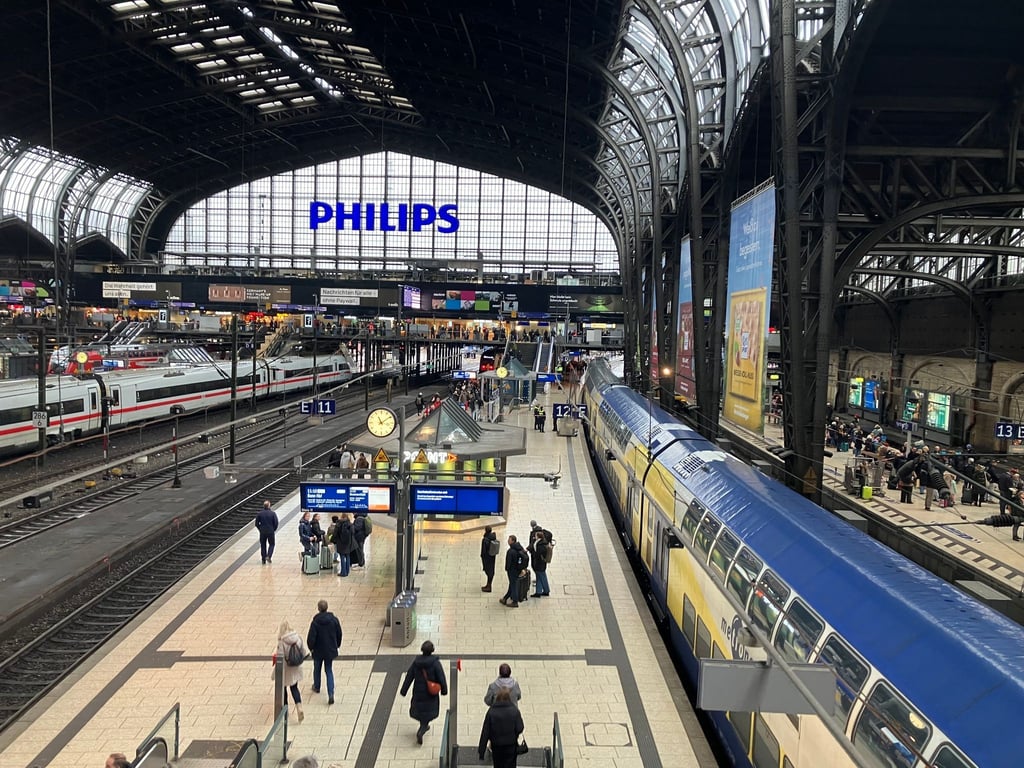 Die Züge des Metronum fuhren zwischenzeitlich nicht vom und zum Hamburger Hauptbahnhof.