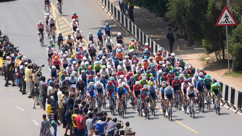 Im vergangenen Jahr fand die Straßenrad-WM in Ruanda statt. (Archivbild)