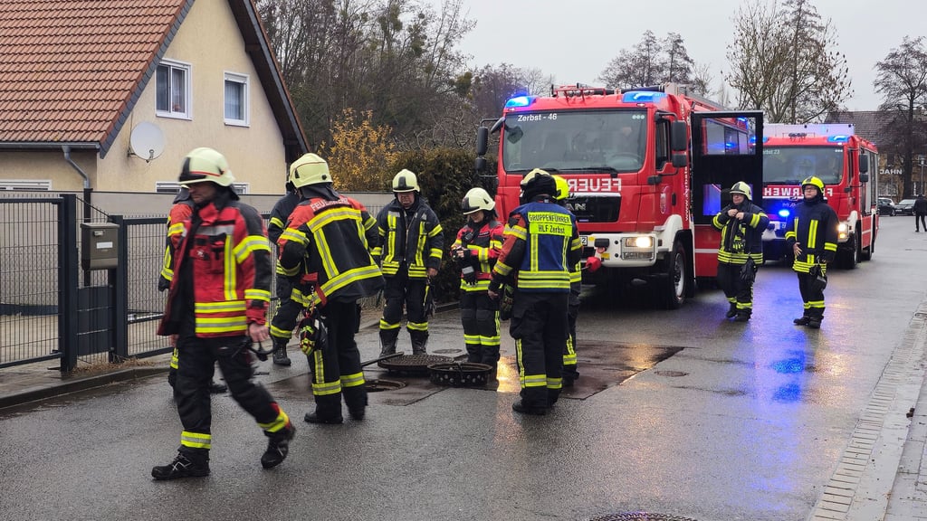 Zunächst war nicht klar welche Gase in der Zerbster Dr.-Martin-Luther-Promenade austreten.