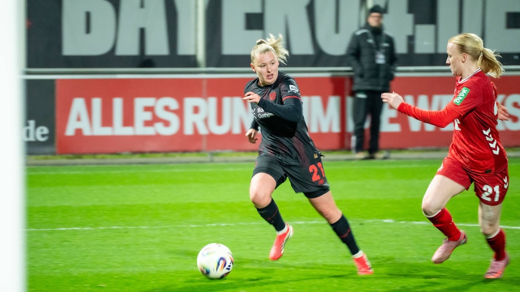 Vanessa Fudalla spielt für Bayer Leverkusen.