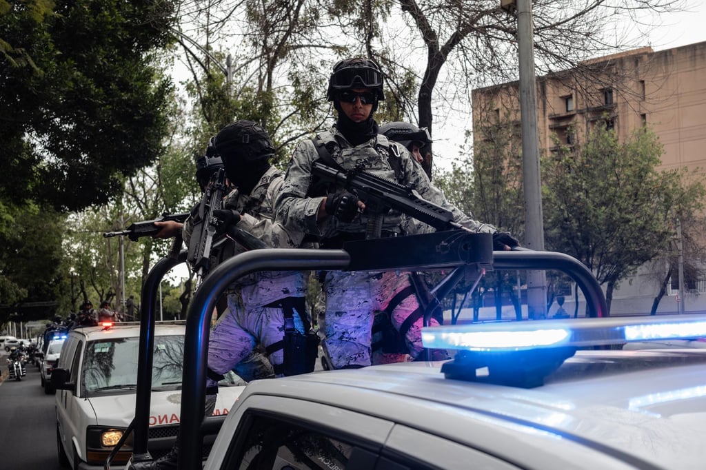 In Teilen von Mexiko-Stadt war eine massive Präsenz der Sicherheitskräfte zu beobachten.