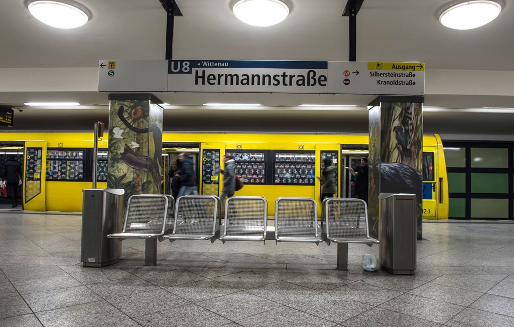 Zu dem brutalen Angriff kam es im Berliner U- und S-Bahnhof Hermannstraße. (Symbolbild)