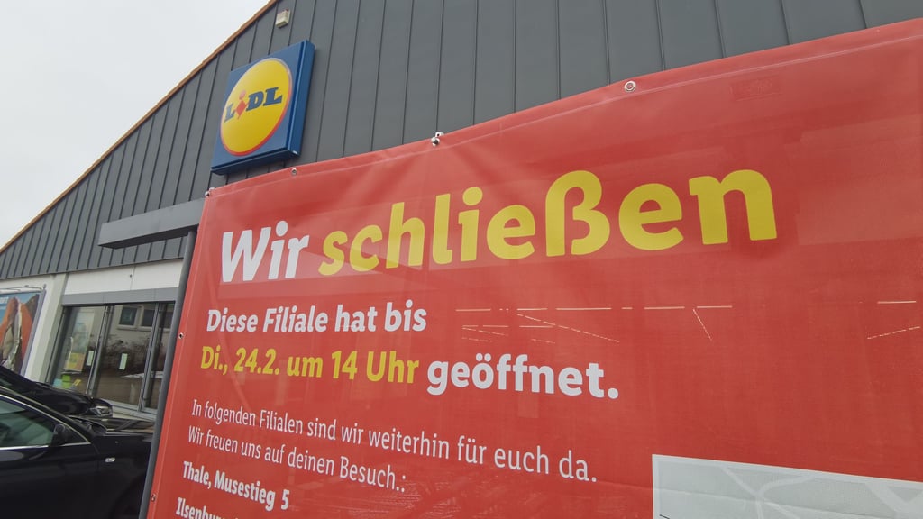 Überraschung: Am 24. Februar 2026 macht Lidl in Blankenburg dicht.