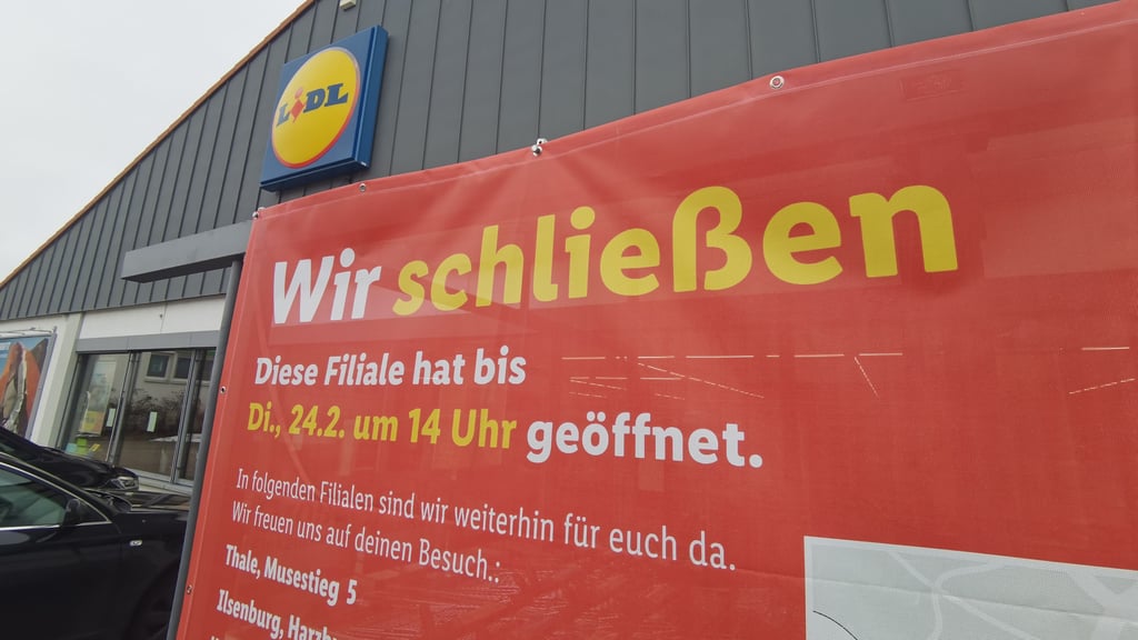 Überraschung: Am 24. Februar 2026 macht Lidl in Blankenburg dicht.