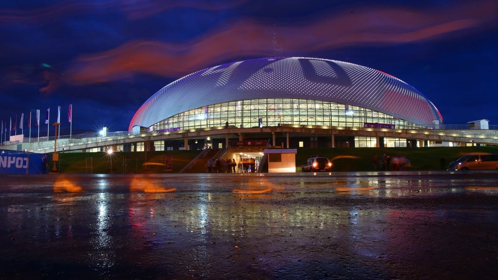 Ein Eishockey-Spiel zwischen Sotschi und ZSKA Moskau wurde wegen ukrainischer Drohnen gestoppt. (Archivbild)