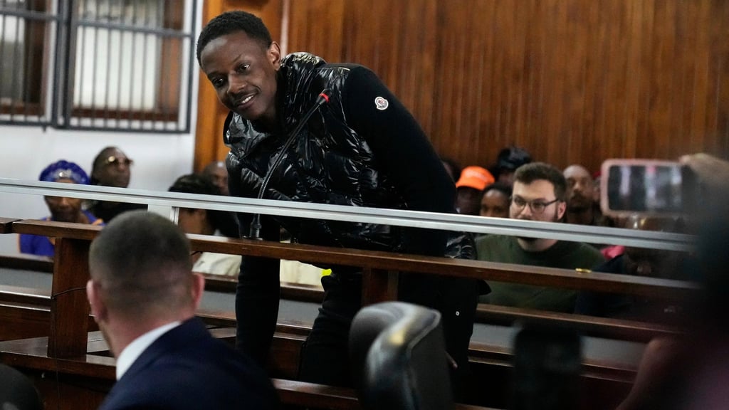 Bellarmine Mugabe vor dem Amtsgericht Alexandra in Johannesburg.