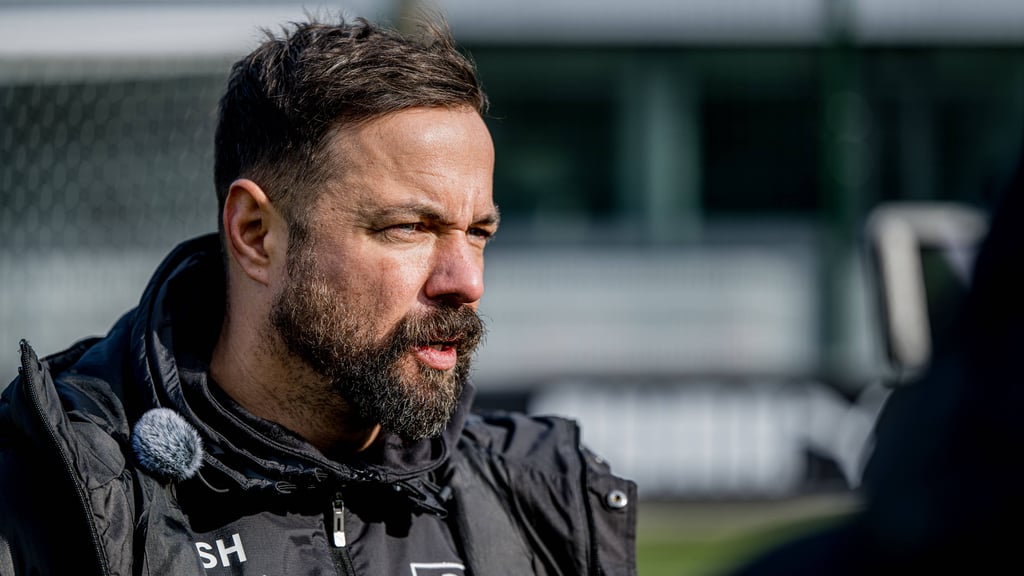 Sebastian Heidinger, Trainer der U19 von RB Leipzig (Archivfoto).
