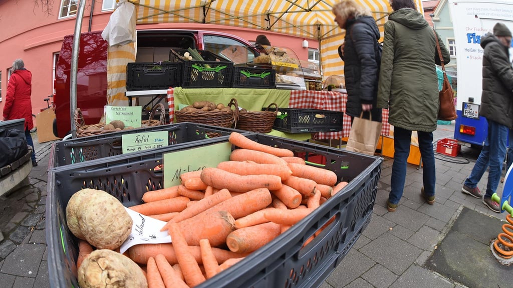 Der erste Grüne Markt der Saison startet in Aschersleben am 7. März 2026 auf dem Holzmarkt.