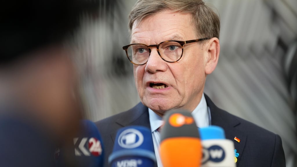 Hofft darauf, dass Ungarn seine Blockade schnell aufhebt: Deutschlands Außenminister Johann Wadephul.