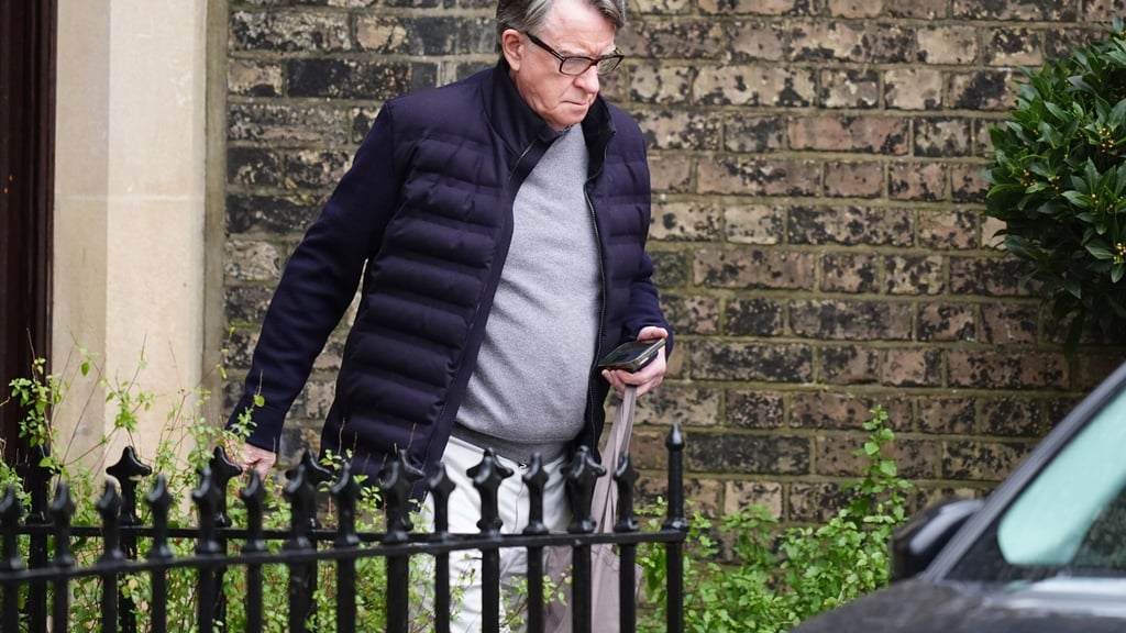 Der frühere britische US-Botschafter Peter Mandelson wurde festgenommen. (Archivbild)