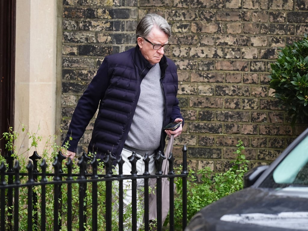 Der frühere britische US-Botschafter Peter Mandelson wurde festgenommen. (Archivbild)