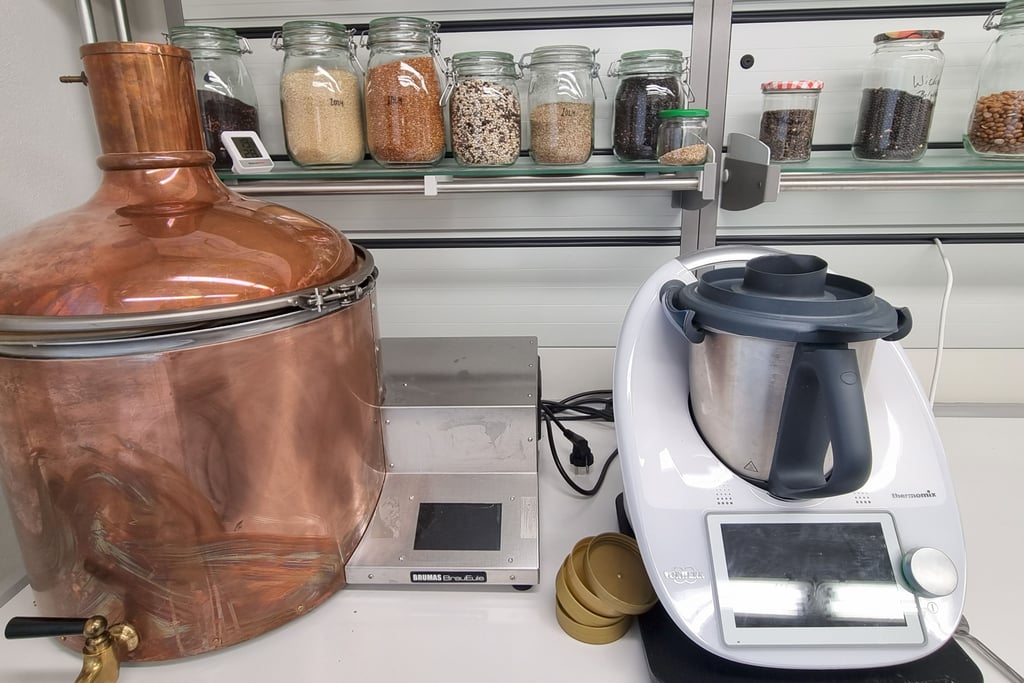 So sieht es im Foodlab aus: Mehr braucht es nicht, um hier auf 20 Quadratmetern an der Ernährung von morgen zu tüfteln.