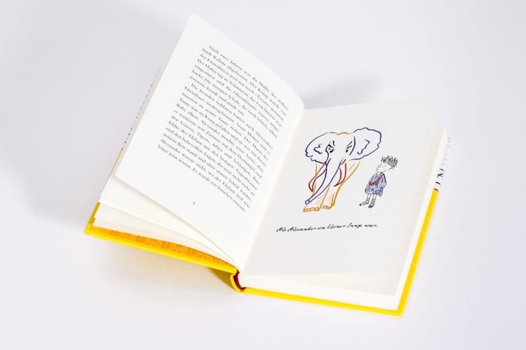 Die Illustrationen in dem Buch hat der Bestsellerautor Ferdinand von Schirach selbst gezeichnet.&nbsp;