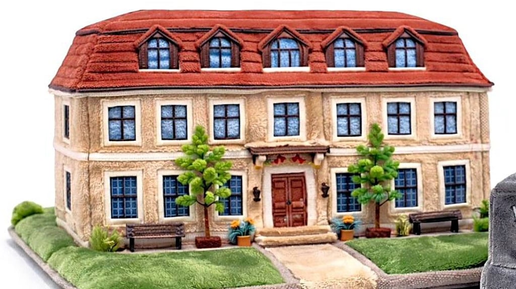 Hübsch, das Humboldtschloss in Hettstedt zum Kuscheln...