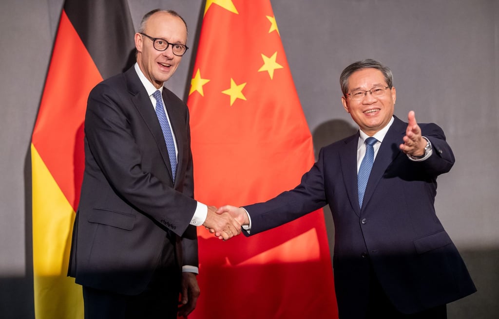 Den chinesischen Ministerpräsidenten Li hat Merz schon getroffen, am Mittwoch steht sein erstes persönliches Gespräch mit Präsident Xi in Peking an. (Archivbild)