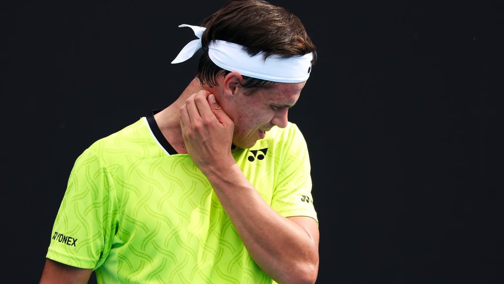 Für Daniel Altmaier endet das Tennis-Turnier in Acapulco in der 1. Runde. (Archivbild)