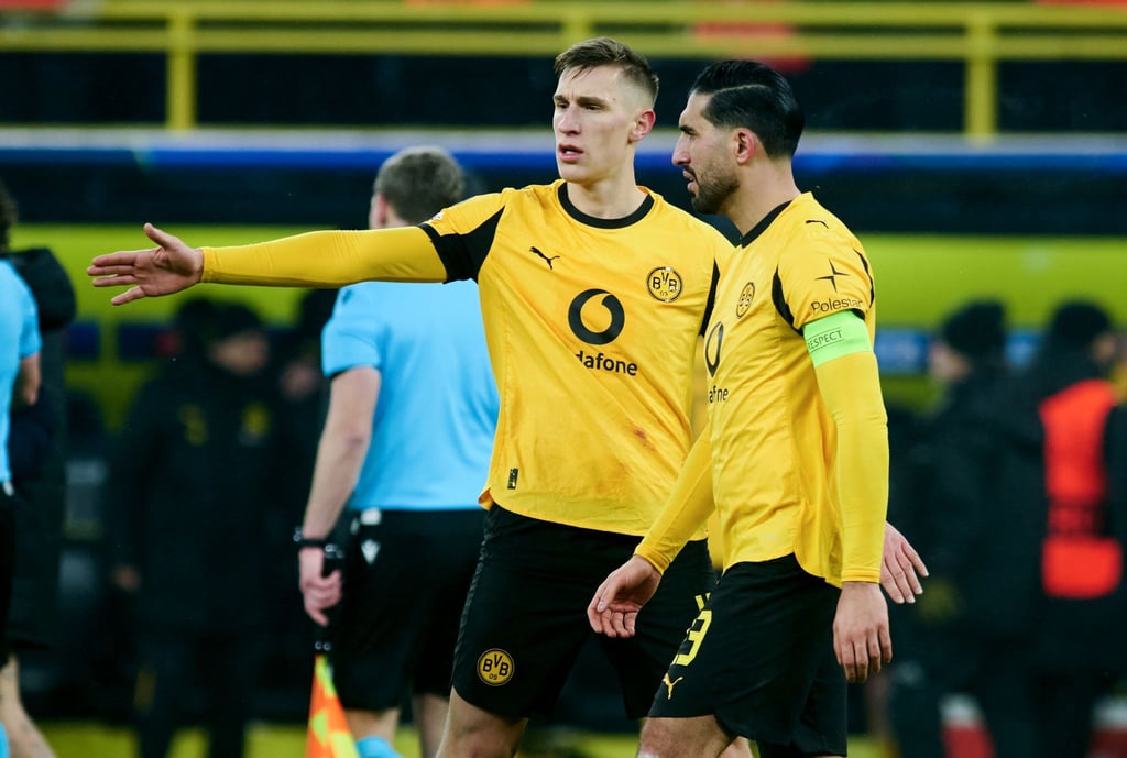 Die Abwehrbosse Nico Schlotterbeck und Emre Can absolvierten gemeinsam das Abschlusstraining. (Archivbild)