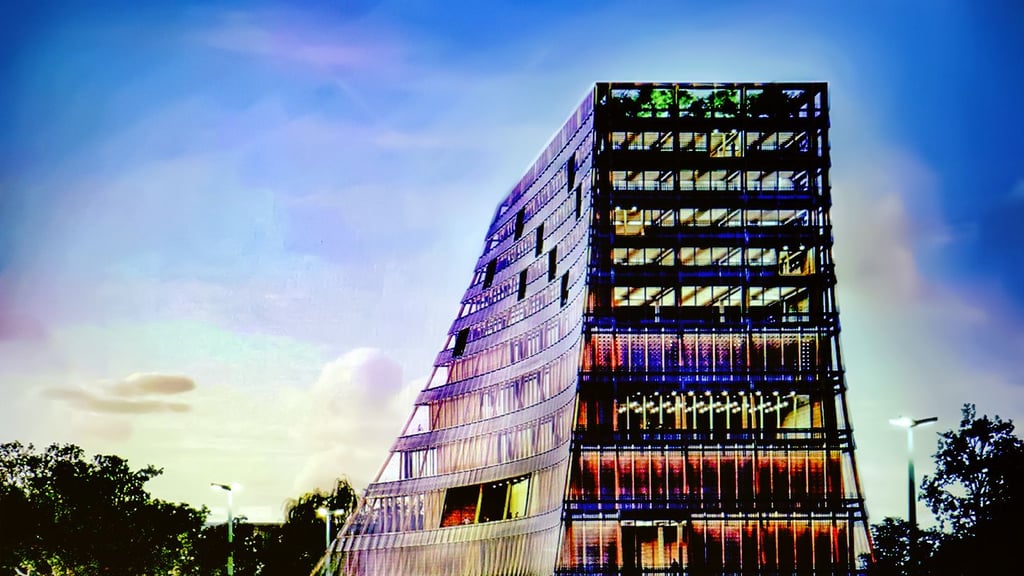 So soll es mal aussehen: Das Zukunftszentrum in Halle.