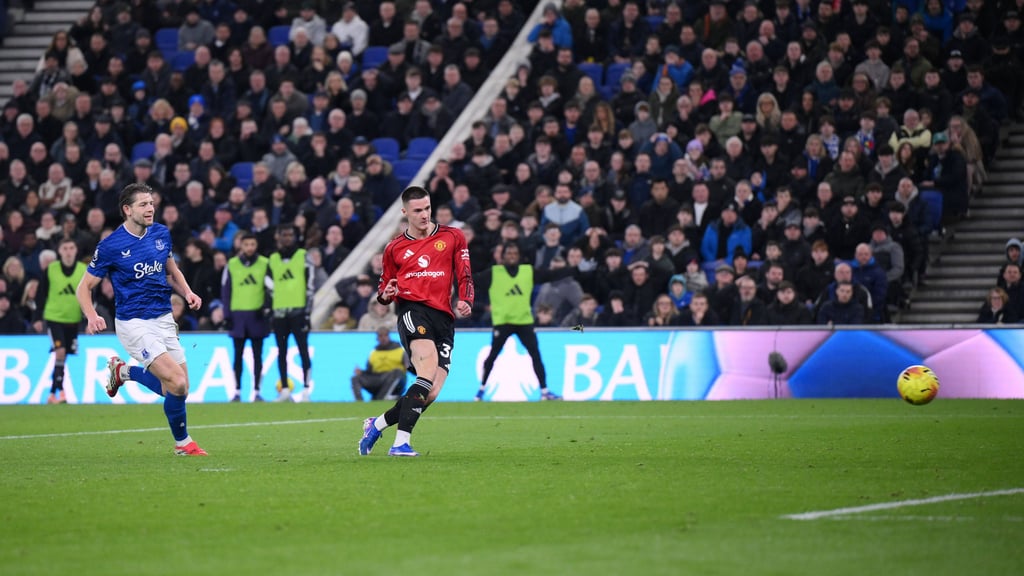 Benjamin Sesko traf gegen Everton.