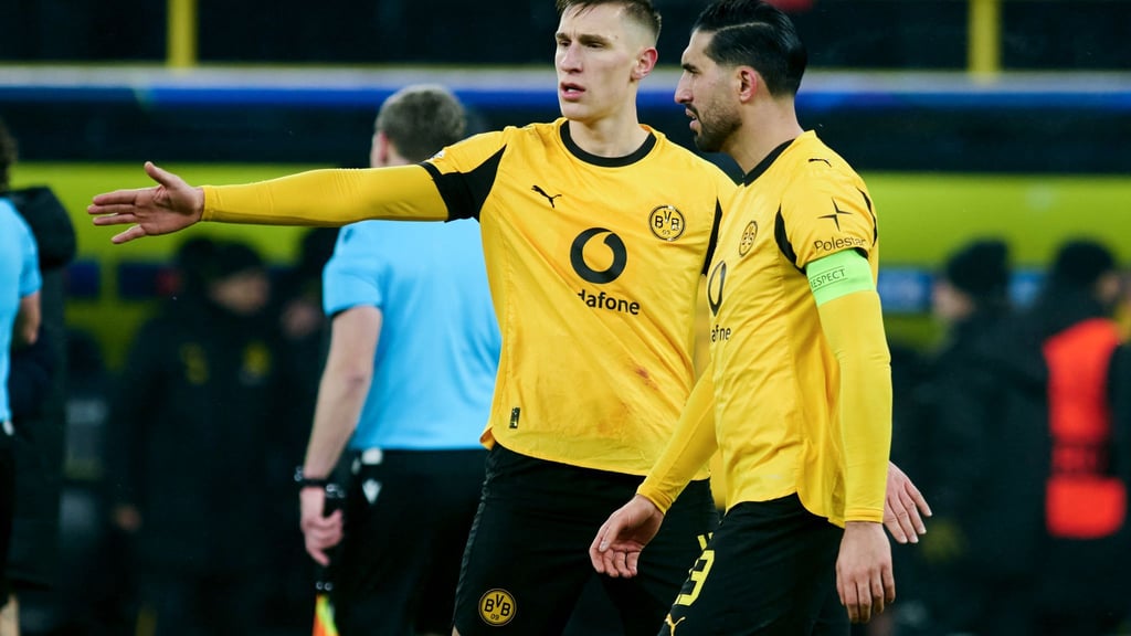 Die Abwehrbosse Nico Schlotterbeck und Emre Can absolvierten gemeinsam das Abschlusstraining. (Archivbild)