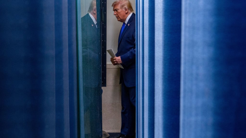 Gespannt richten sich alle Augen auf Trumps Rede zur Lage der Nation. (Archivfoto)