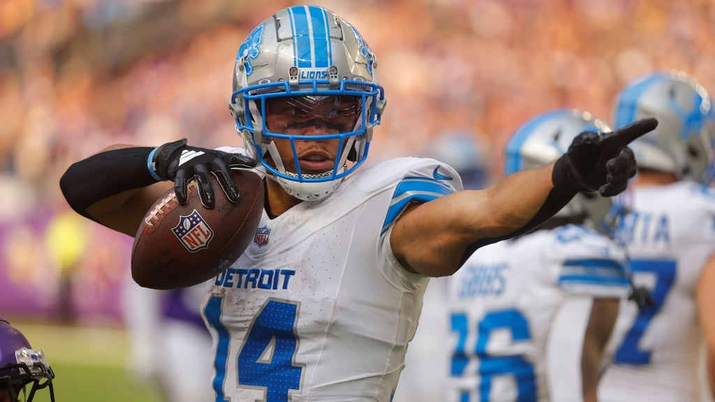 Amon-Ra St. Brown spielt seit 2021 für die Detroit Lions in der NFL. (Archivbild)