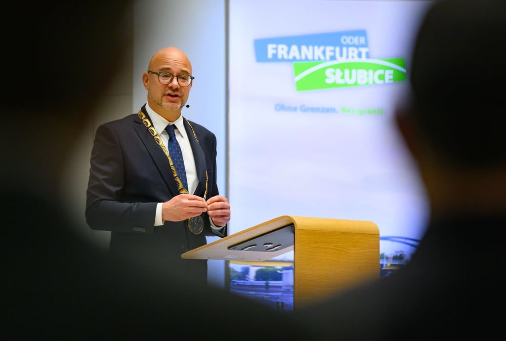 Der Oberbürgermeister der Stadt Frankfurt (Oder), Axel Strasser (parteilos), sieht die Kontrollen an der polnischen Grenze auch skeptisch. (Archivbild)