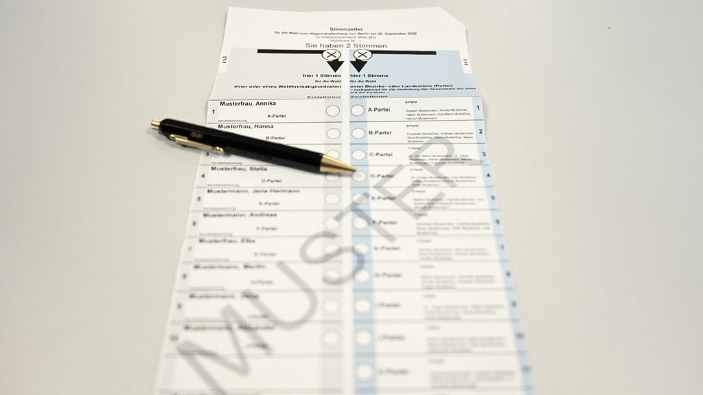 Die Wahl zum Berliner Abgeordnetenhaus findet am 20. September statt. (Symbolbild)