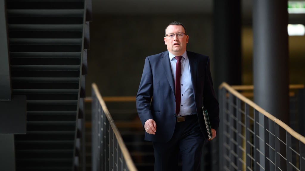 Die CDU-Fraktion im Sächsischen Landtag ist für möglichst weitreichende Befugnisse der Polizei beim Kampf gegen Kriminalität. (Archivbild)