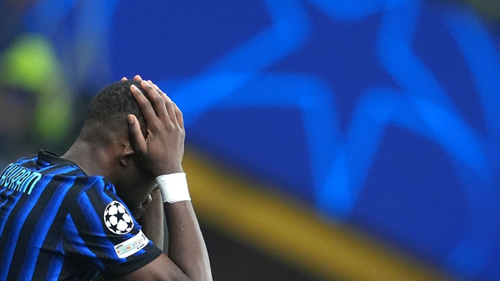 Marcus Thuram und Inter Mailand blamierten sich in den Playoffs der Champions League.