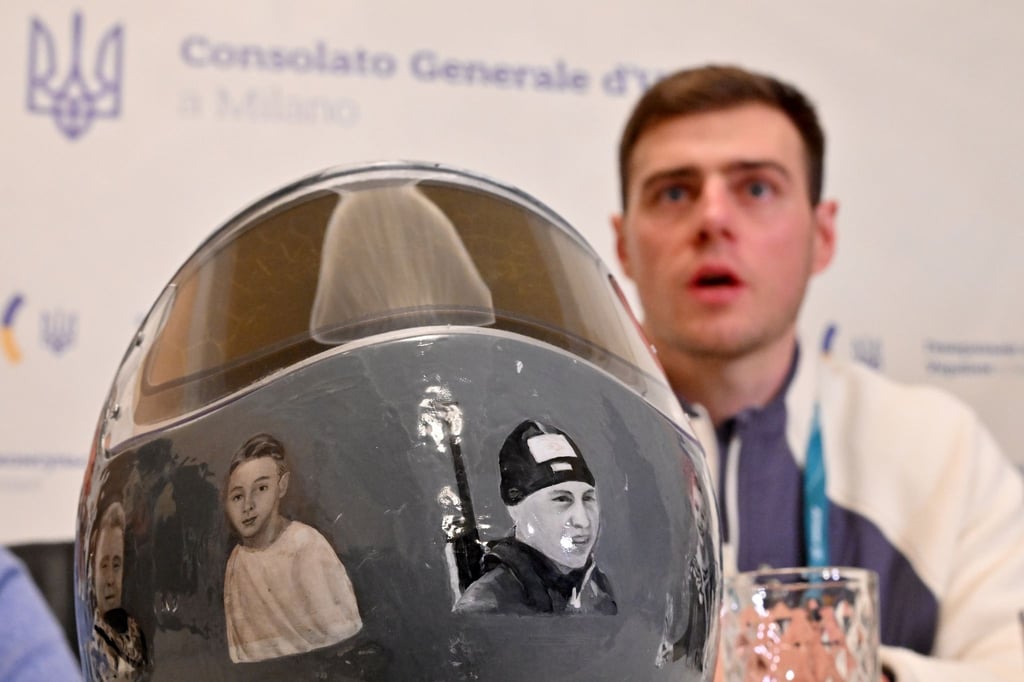 Der Ukrainische Skeletonpilot Wladislaw Heraskewytsch mahnt, den Krieg in seiner Heimat nicht zu vergessen. (Archivbild)