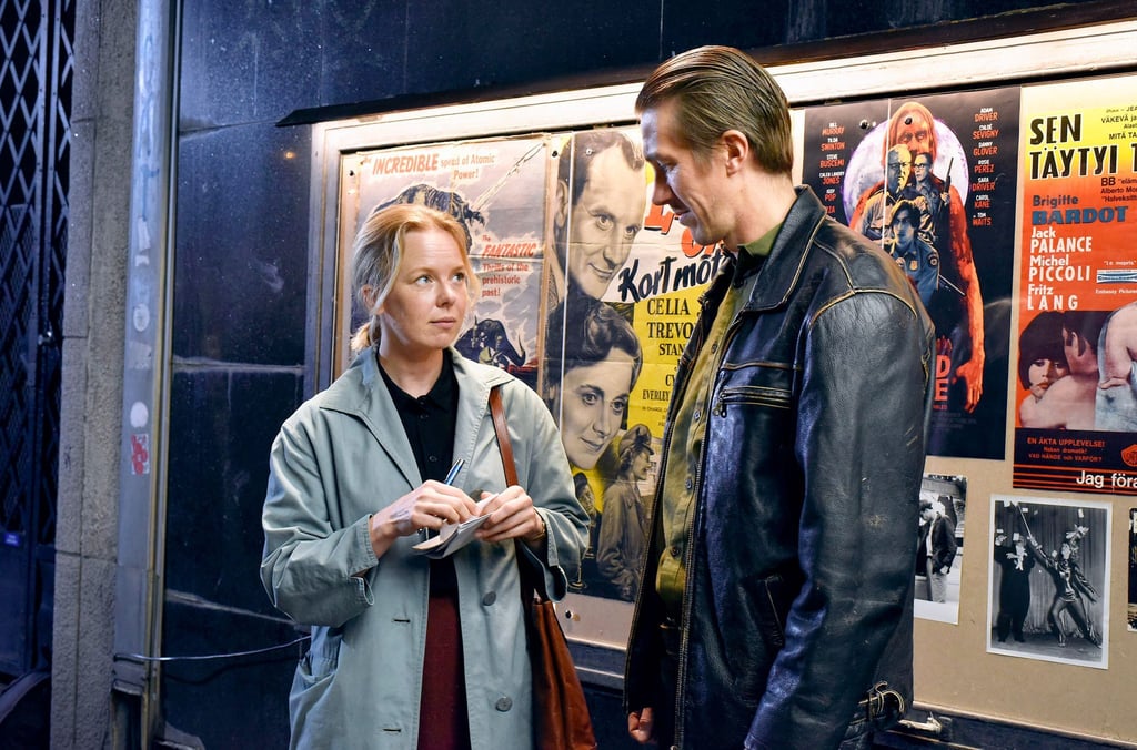 Ansa (Alma Pöysti) und Holappa (Jussi Vatanen) finden trotz ihrer Schüchternheit im Kino zusammen in einer Szenes des Films.