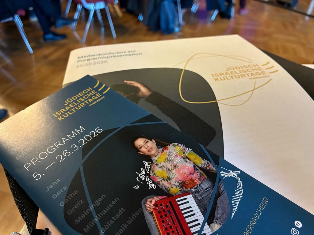 80 Veranstaltungen in 16 Städten sind dieses Jahr für die Jüdisch-Israelischen Kulturtage in Thüringen vom 5. bis zum 26. März geplant.