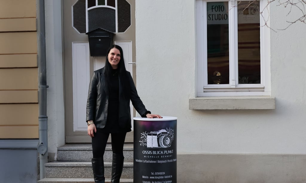 Michelle Behnert aus Lindstedt hat in der Gardelegener Innenstadt ihr Fotostudio Ossis Blickpunkt eröffnet.