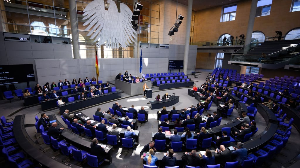 Der Bundestag beschloss das Gesetz.