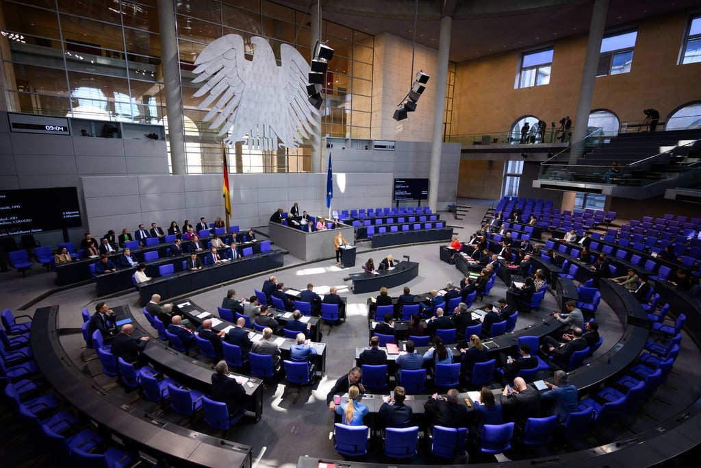 Der Bundestag beschloss das Gesetz.
