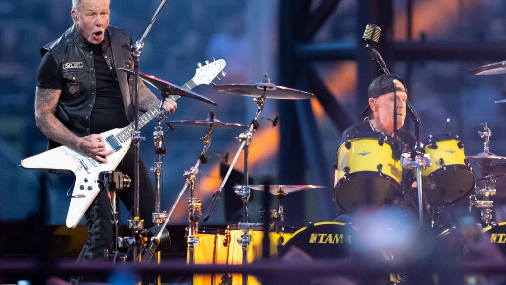Metallica wird in der Sphere-Halle in Las Vegas spielen . (Archivbild)