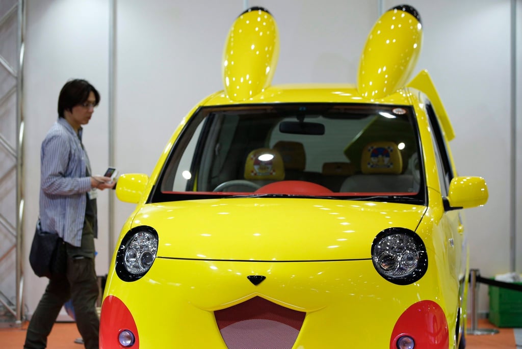 Auch Autos gib es in Pikachu-From. (Archivbild)