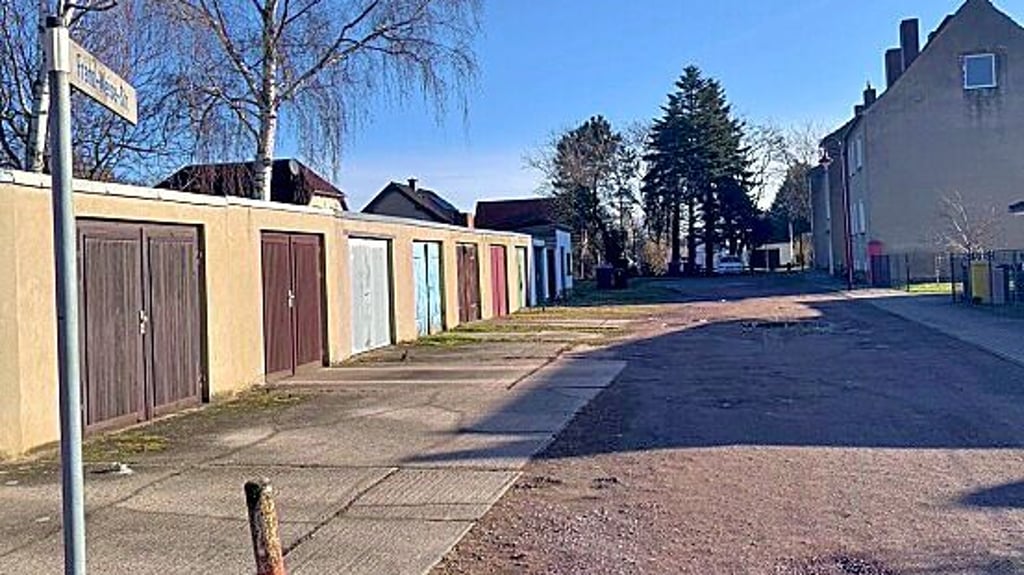 Ein Blick in die Franz-Weise-Straße