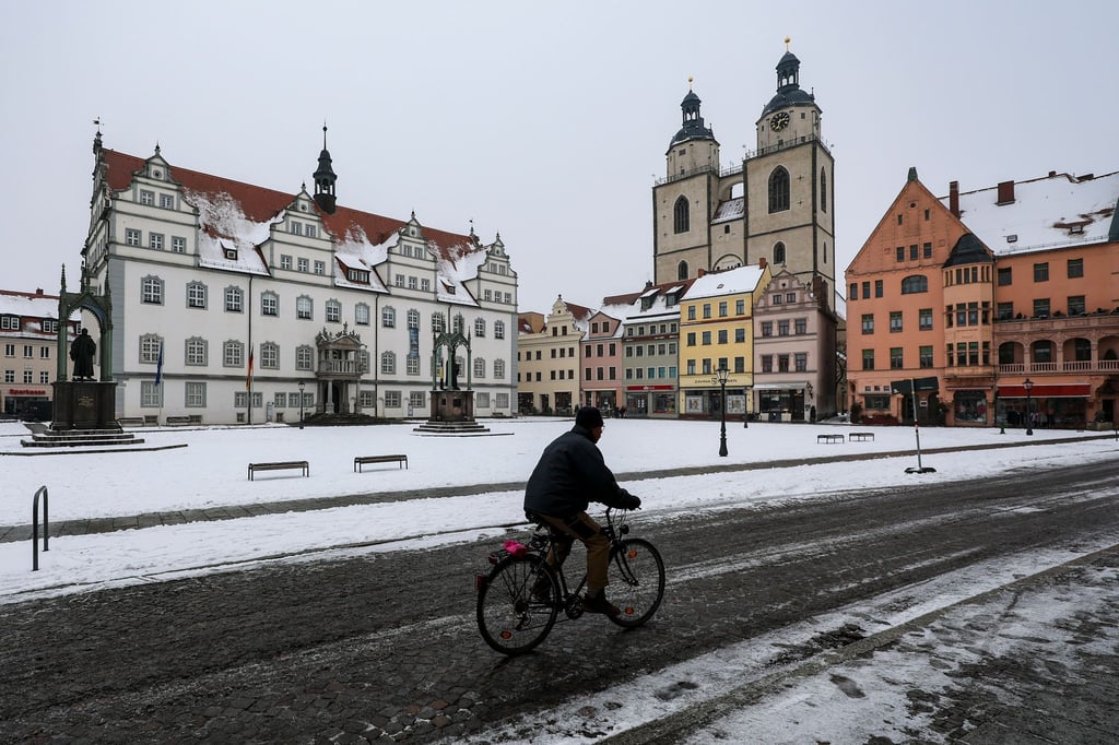 Der Winter in Sachsen-Anhalt war sehr schneereich. (Archivbild)