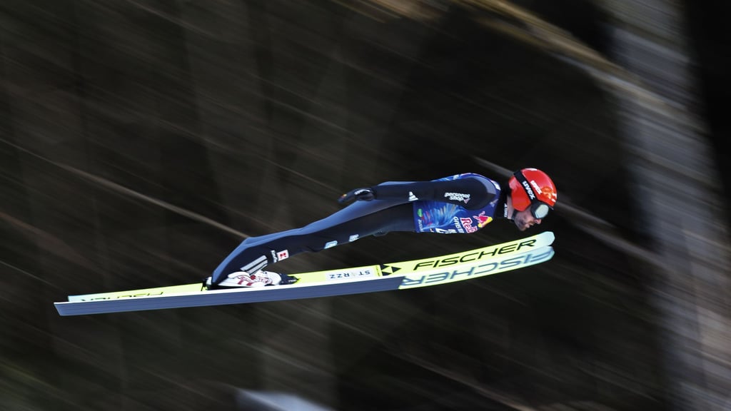 Johannes Rydzek flog auf 212,5 Meter.