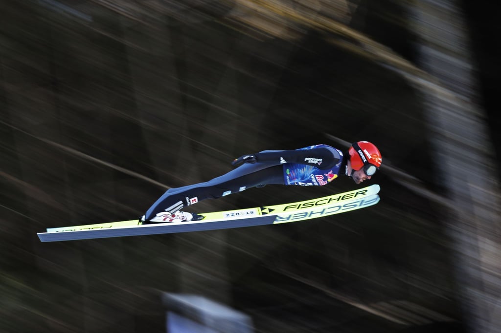 Johannes Rydzek flog auf 212,5 Meter.