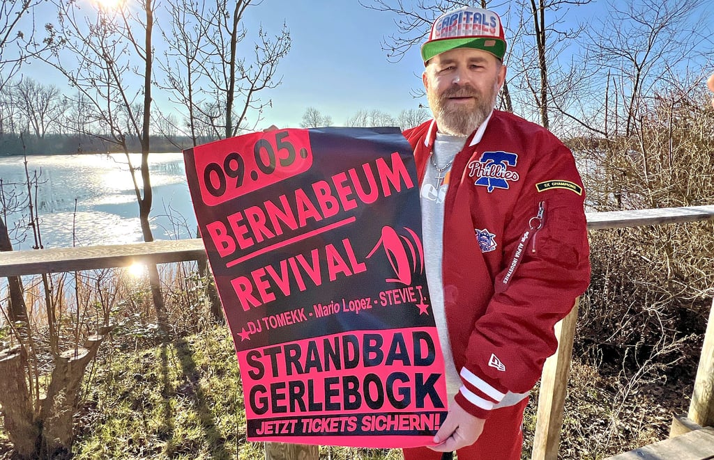 Uwe Wachsmuth veranstaltet gemeinsam mit Jörg Widder und DJ Stevie T. zum dritten Mal das „Bernabeum Revival“. 