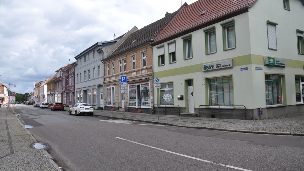 Ein Blick auf die Mühlenstraße aus heutiger Perspektive.
