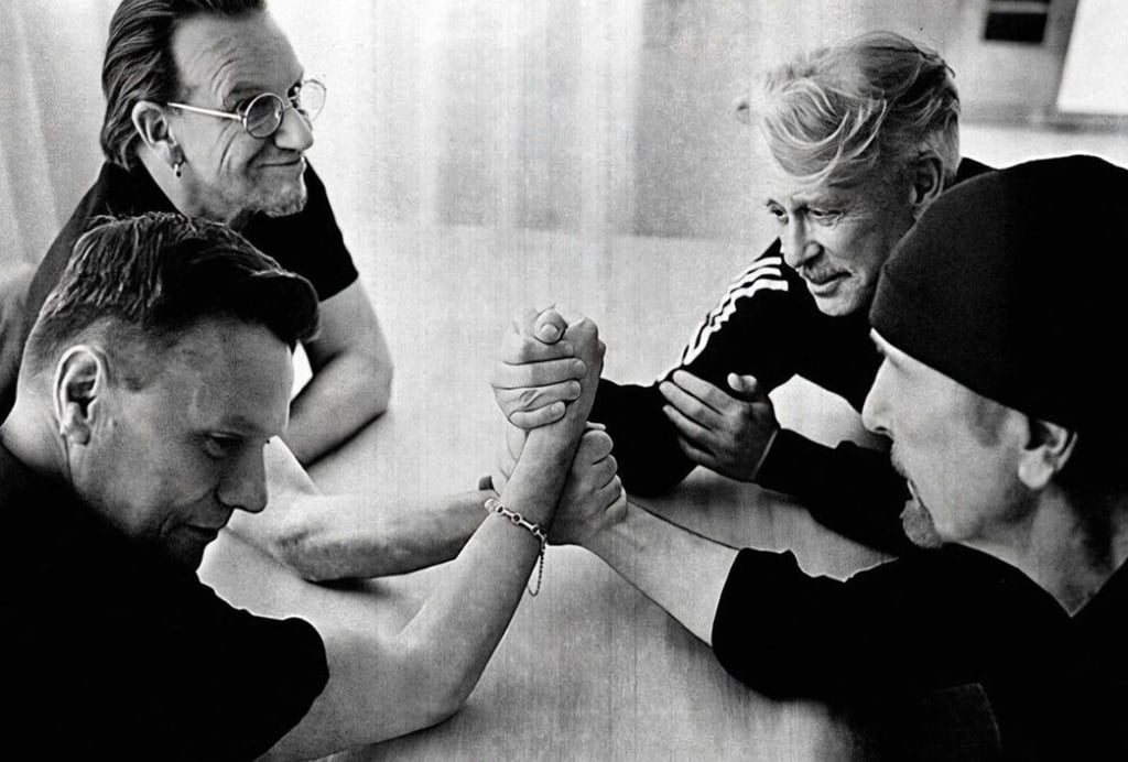 Larry Mullen jr., Bono, Adam Clayton und The Edge (v.l.n.r.) sind U2