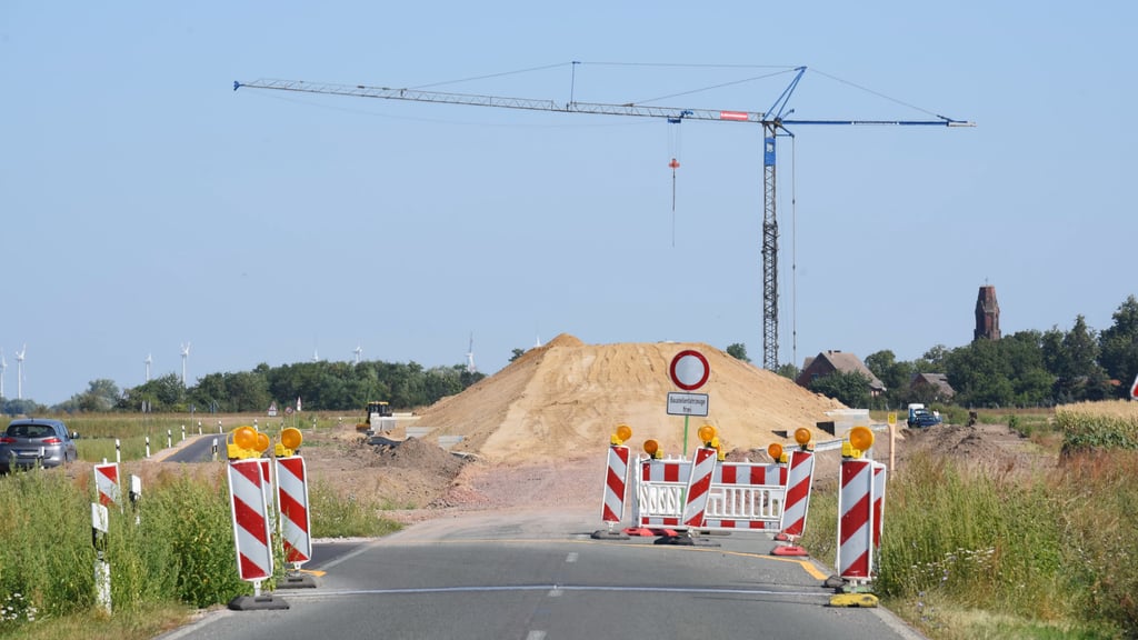 Die Arbeiten an der B6n gehen weiter. 