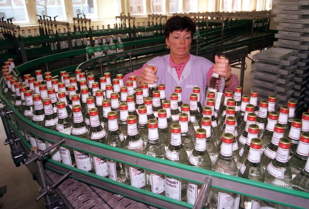 Bis heute wird Doppelkorn aus dem Osten in Nordhausen hergestellt.