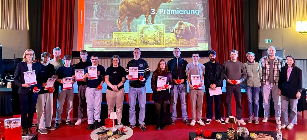 Die besten Aktionäre wurde in Magdeburg geehrt.