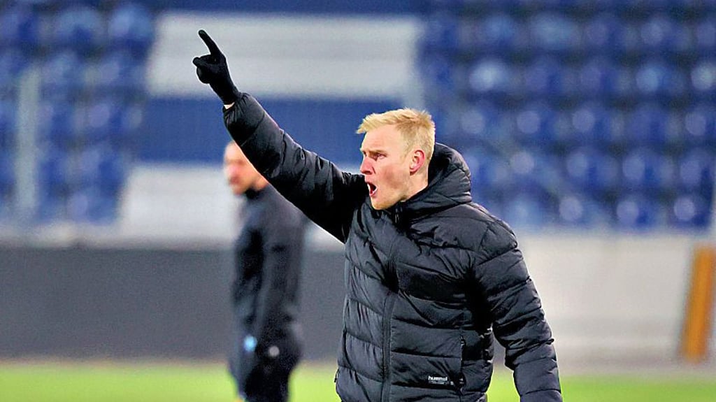 Das U-23-Team des 1. FC Magdeburg um Coach Daniel Wölfel hat viele Regionalliga-Begegnungen vor der Brust.
